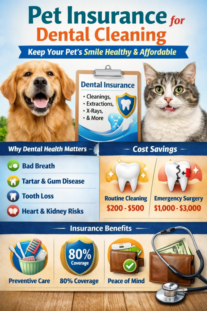 pet insurance dental cleaning