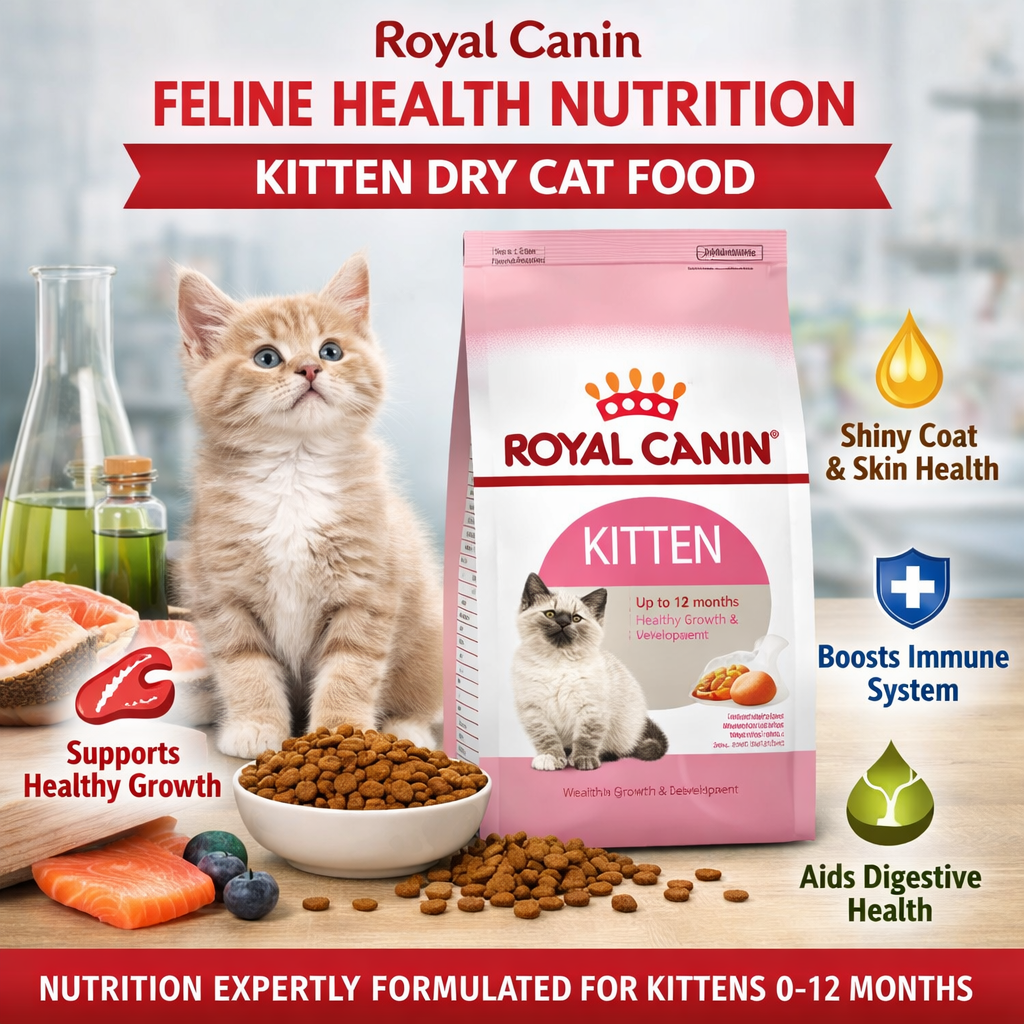 royal canin feline health nutrition kitten dry cat foo
