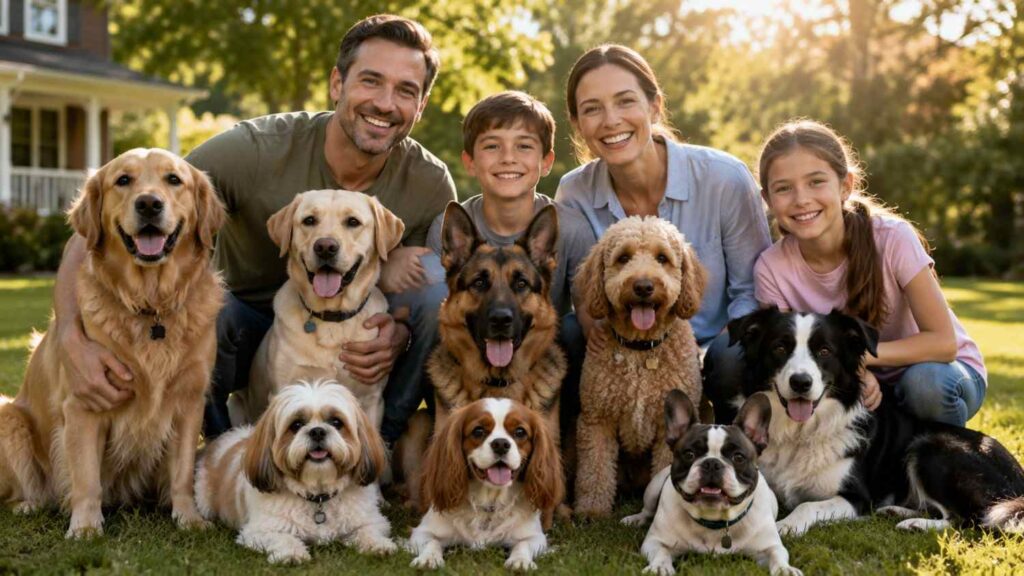 Top 10 Dog Breeds for Families